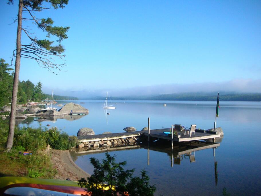 The dock