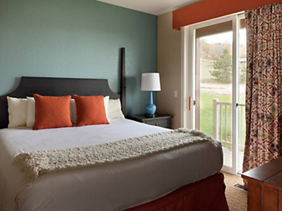 Relax in a very comfortable bed!