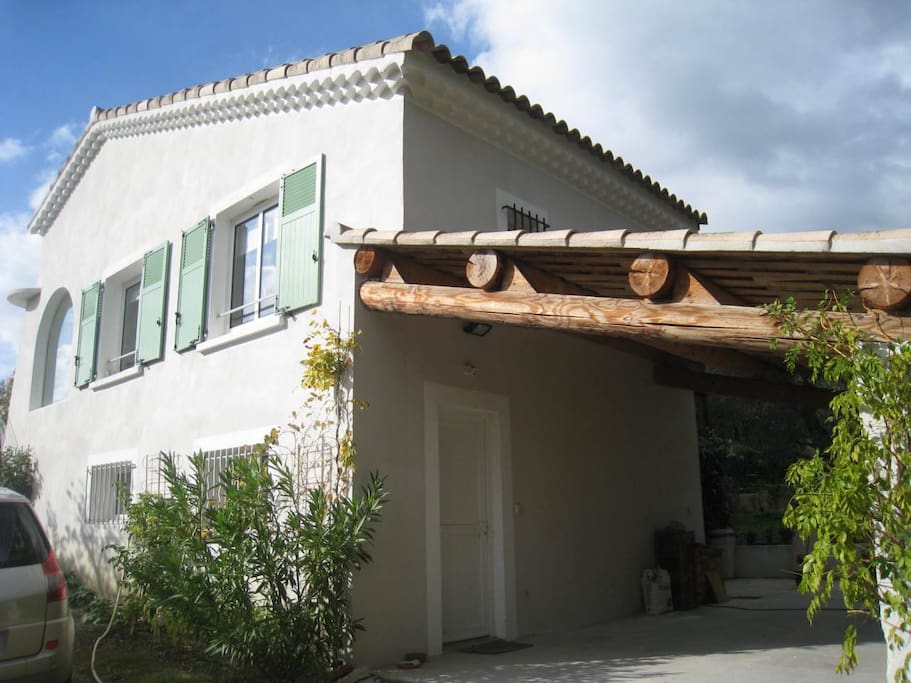 Arrivée à la maison