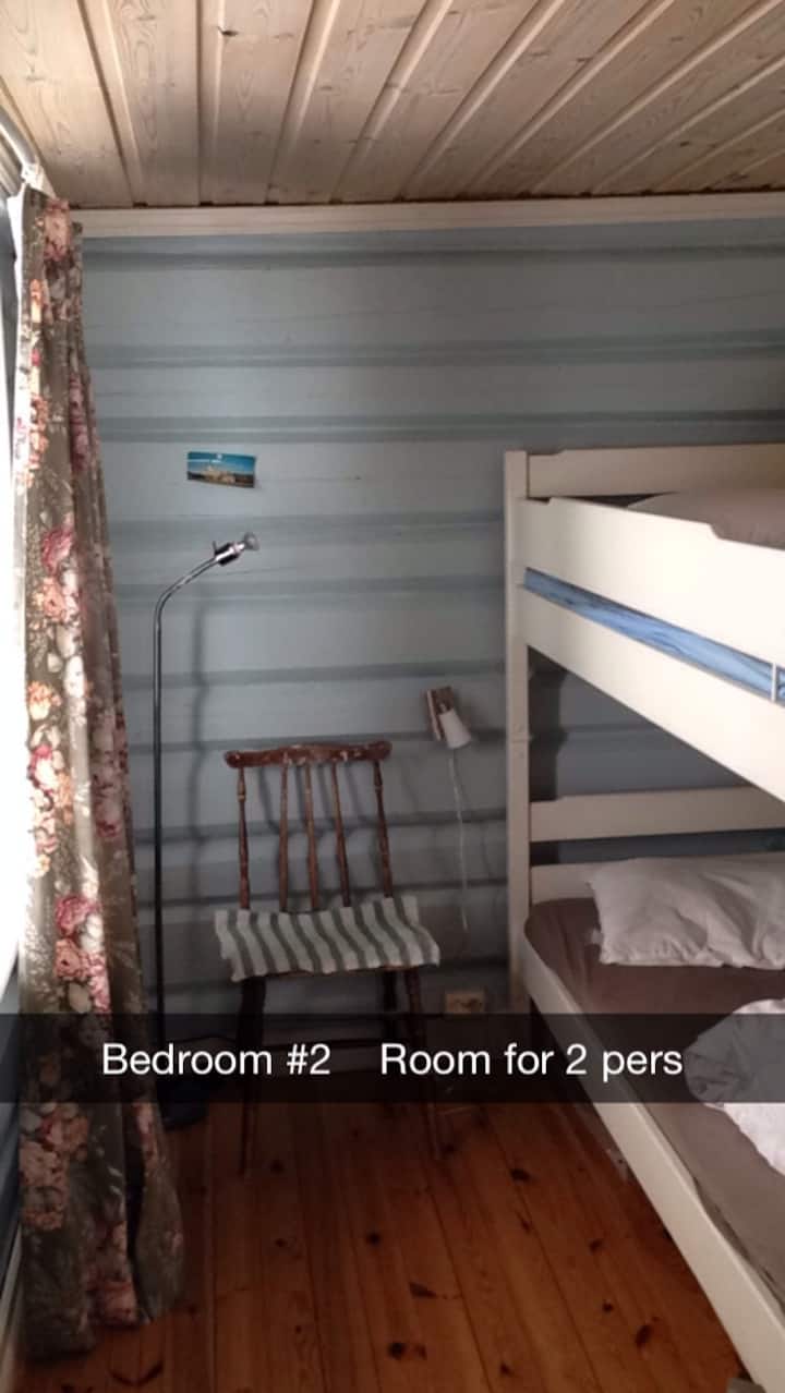 2. spavaća soba s krevetom na kat
