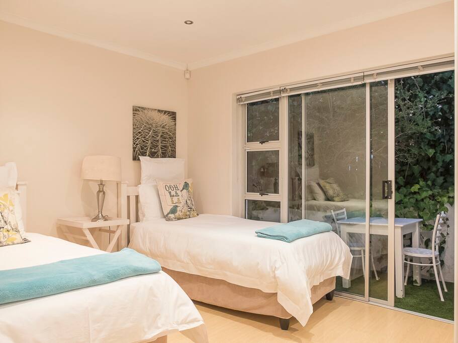Bedroom door with own entrance