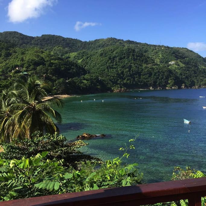 View from guest balcony