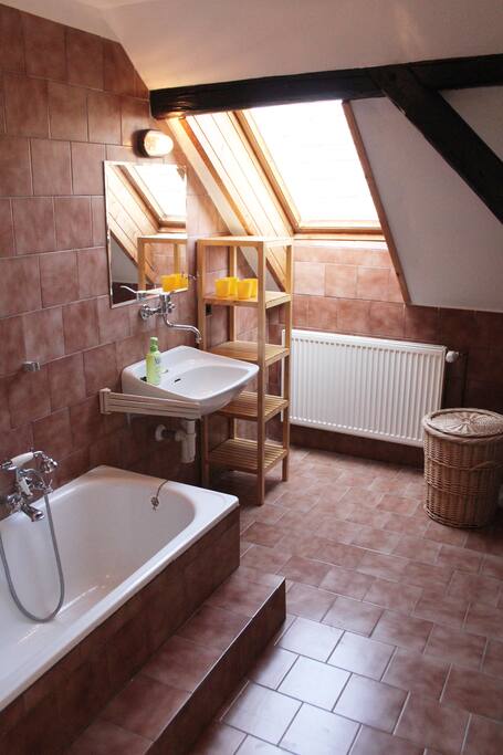 Koupelna s vanou / Bathroom with a bathtub