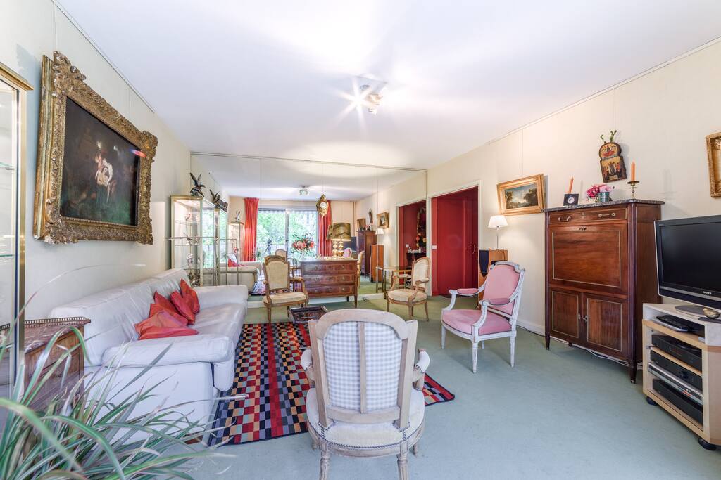 The living room