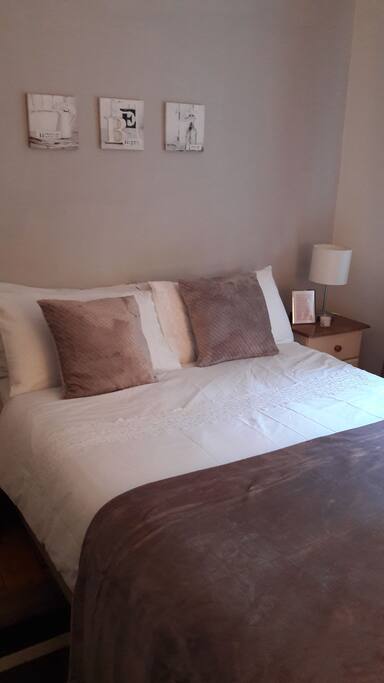 Crisp white fresh linen