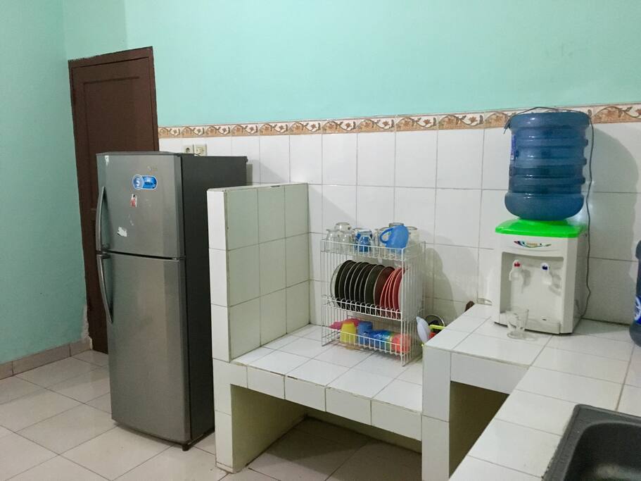 Simple kitchen with amenities