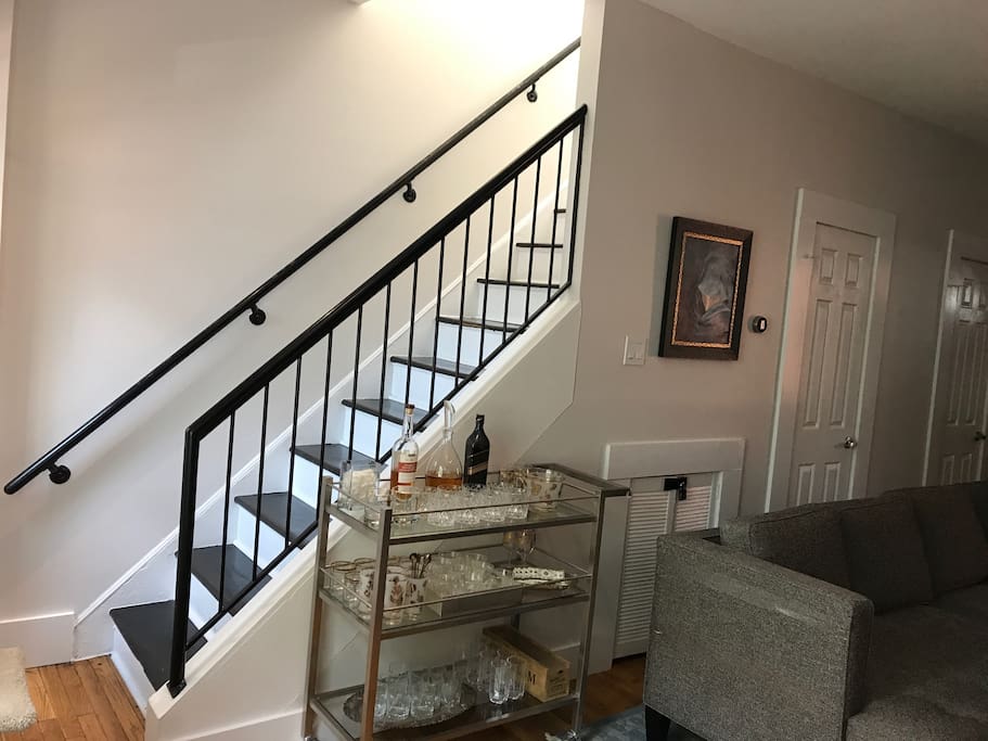 Living area - bedroom is upstairs