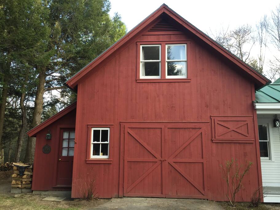 You'll feel like you are in the loft of a very cozy hay barn.