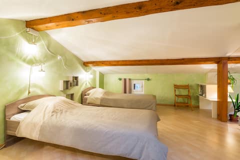 quiet bed and breakfast 5 p., breakfast included