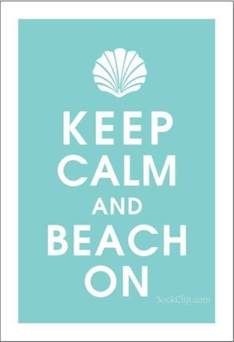Set your clock to beach time!
