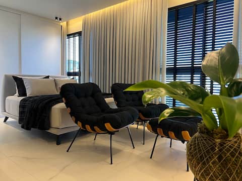 Studio Sofisticado Blumenau 800mt Vila Germânica!