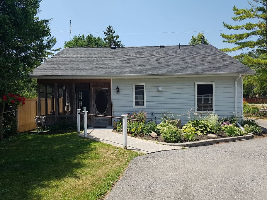 Rear Entrance with Screened Porch