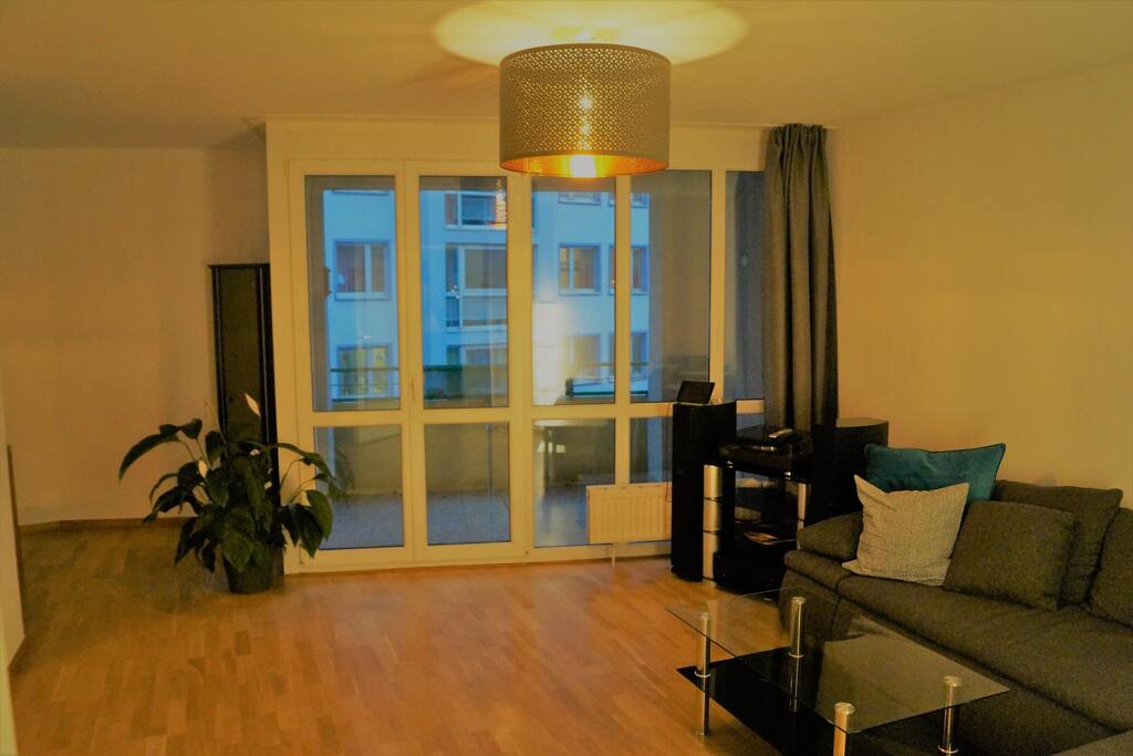 Living Room with extendable Sofa Bed