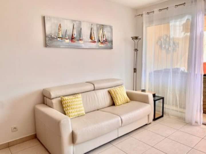 Magnifique T2, 40m2 Vue Mer Et Montagne 300m Plage - Calvi