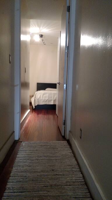 Back of apartment means no street noise!