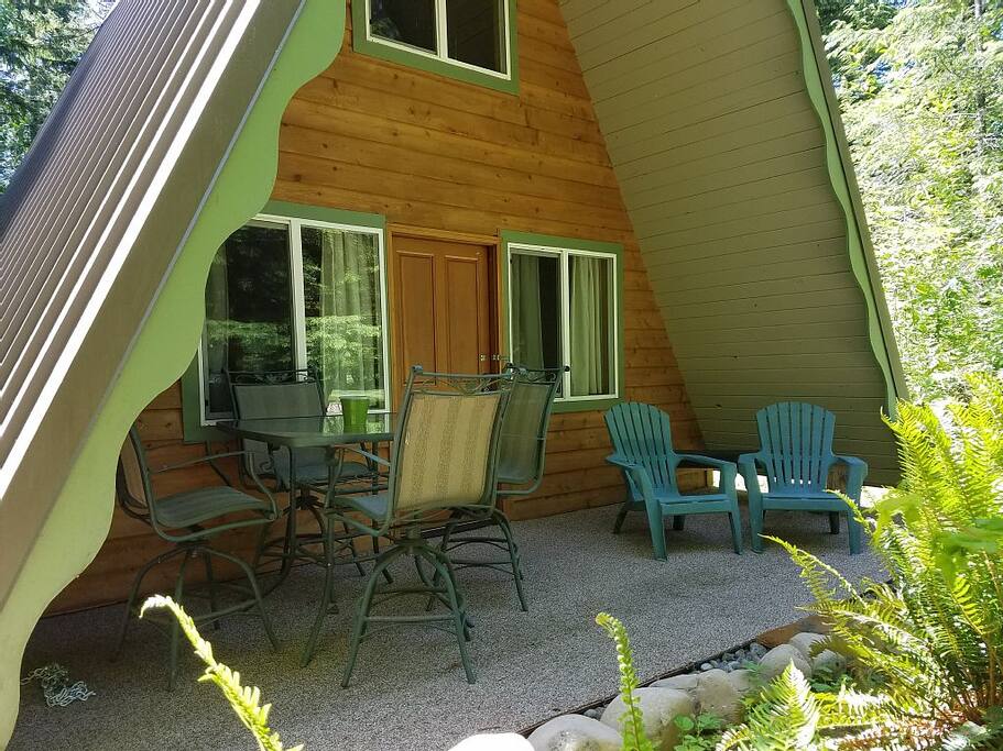 A-Frame Exterior/front porch