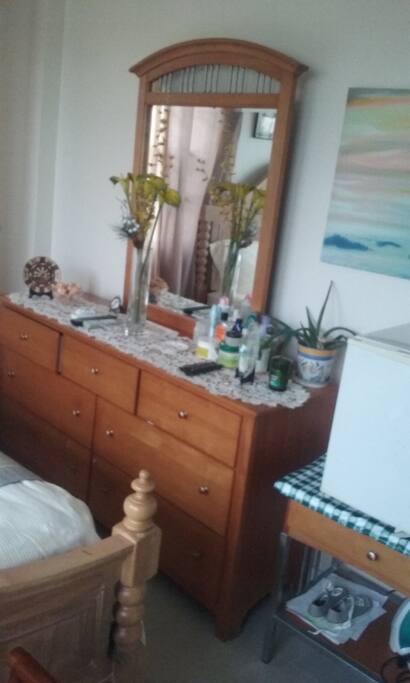 Dresser in bedroom 1