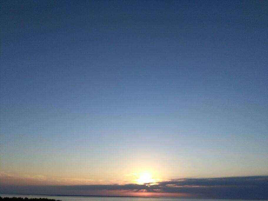 podrás disfrutar de estas salidas de sol