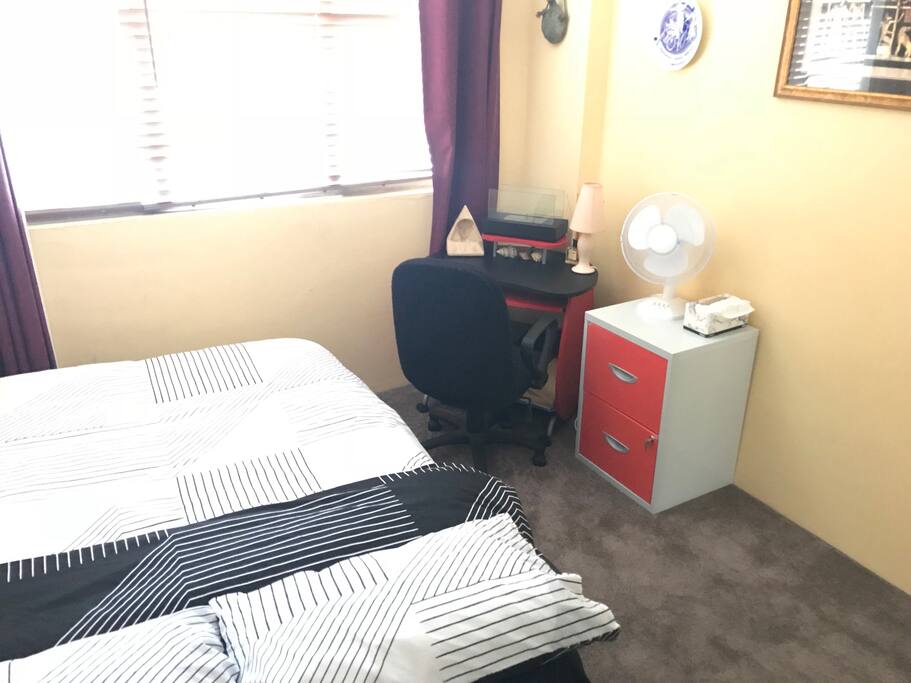 Private bedroom with own desk