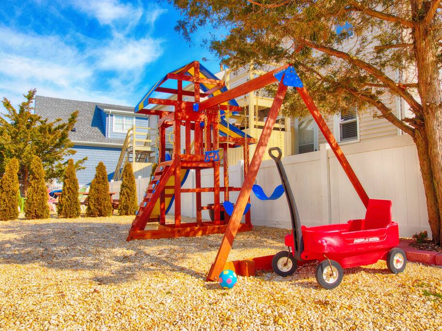 Play set for our guests' children to enjoy