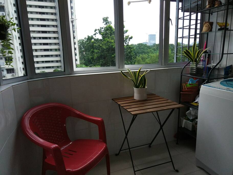 small balcony