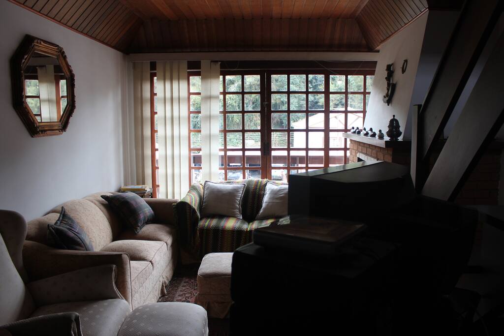 Sala com varanda