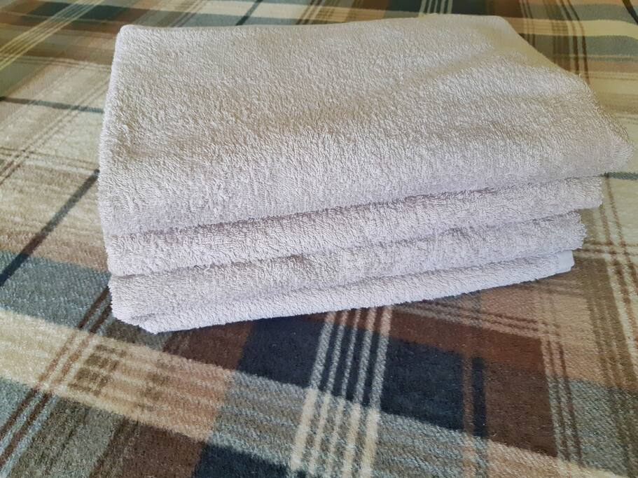 clean towels