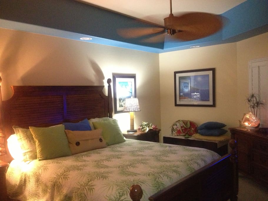 master bedroom with ocean view