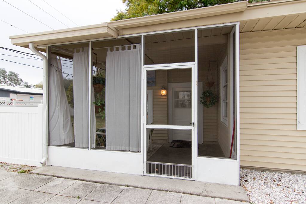 Lanai by front door