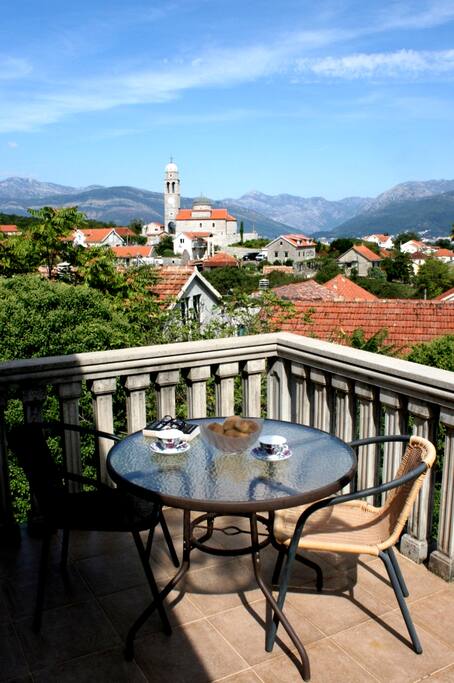 View from the balcony.