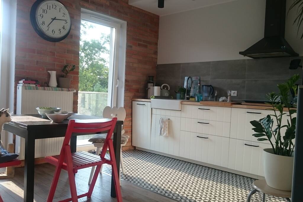 Salon - część kuchenna