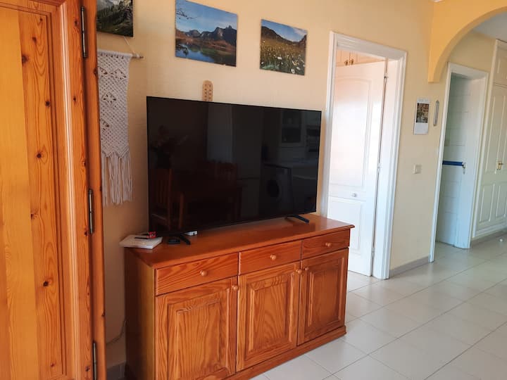 Gemütliche Wohnung Mit Blick Auf Die Berge Am Meer - Tenerife