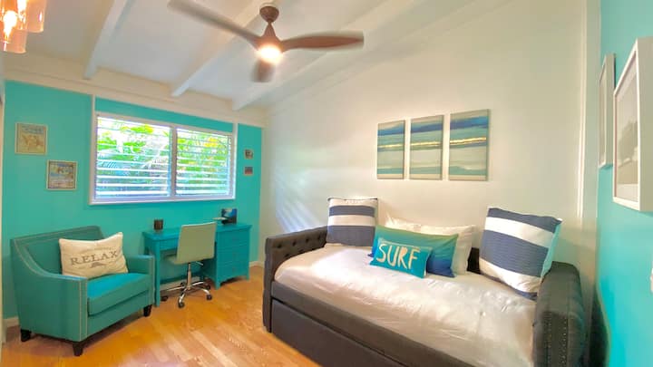 Terza camera da letto con materasso aggiuntivo estraibile, 2 posti letto