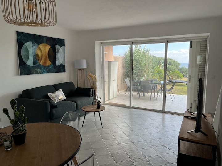 Mini Villa Splendide Vue Mer Avec Grande Piscine. - Porto-Vecchio