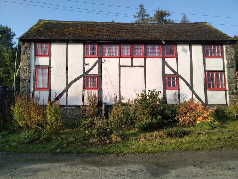 The Earth Glaze & Fire barn was the first barn conversion in Powys.