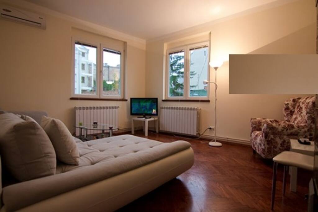 The living room