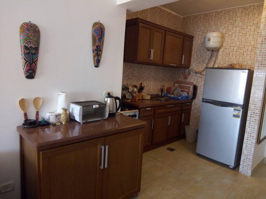 The open kitchen