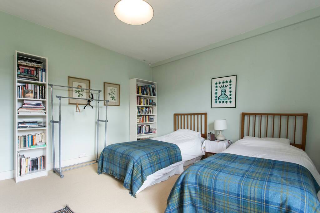 Twin-bedded room