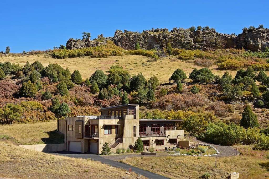 Front of House Aerial View