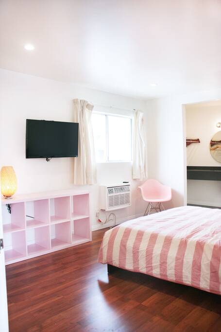 Satellite TV, Storage, A/C, and extra Seating