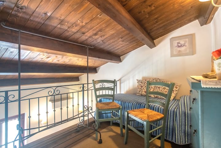 Mini Loft with a glimpse of the sea