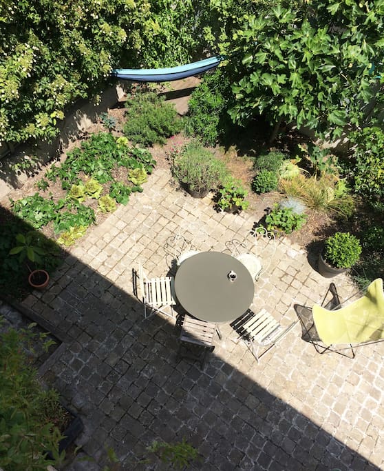 Private garden