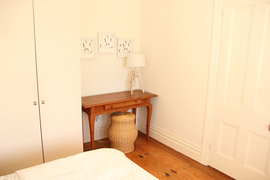 Your bedroom has a desk and free wifi.