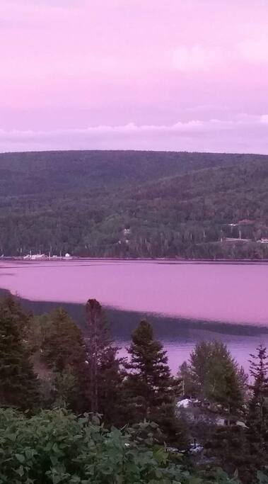 The view from your deck!