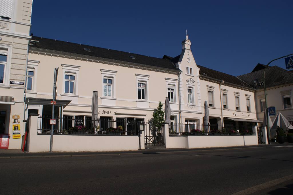 Außenansicht Apartment im 1. Stock