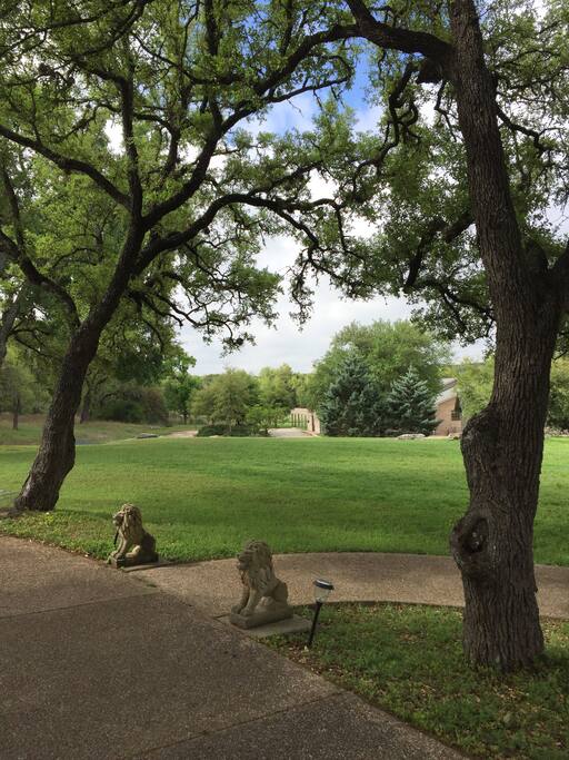 Front lawn