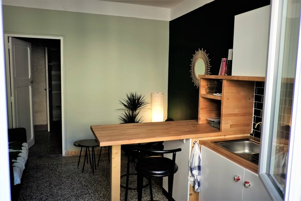 Vue de la cuisine