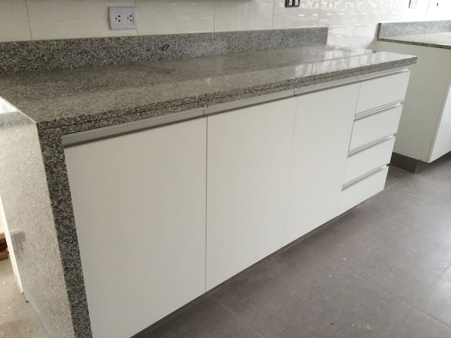 furnished kitchen