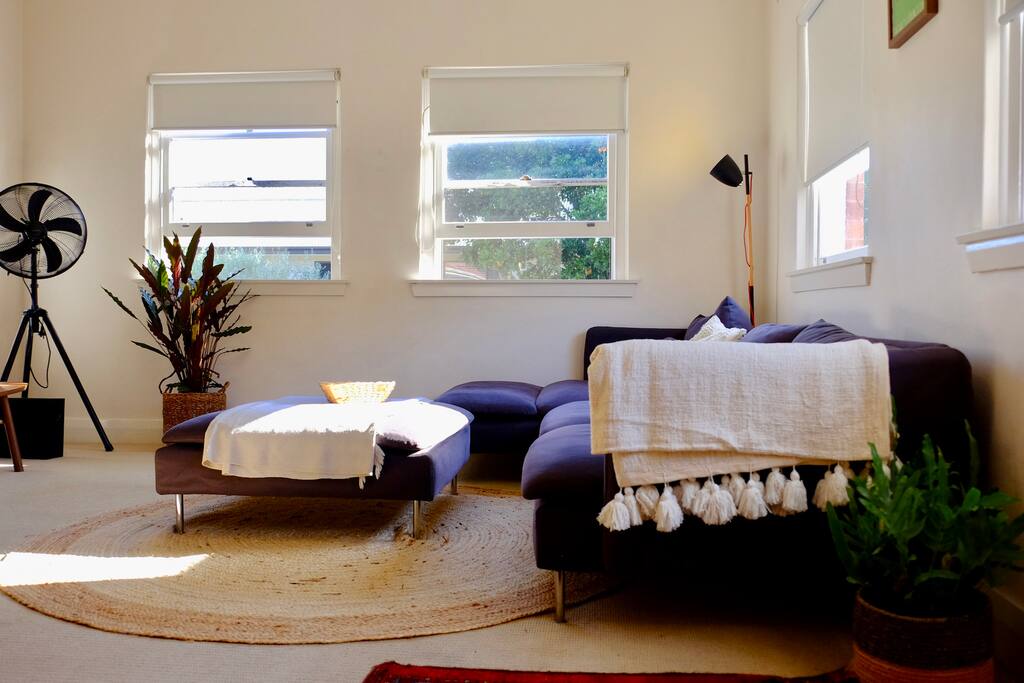 Large open plan living area