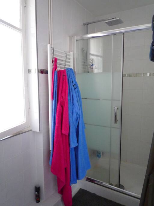 La salle de douche
